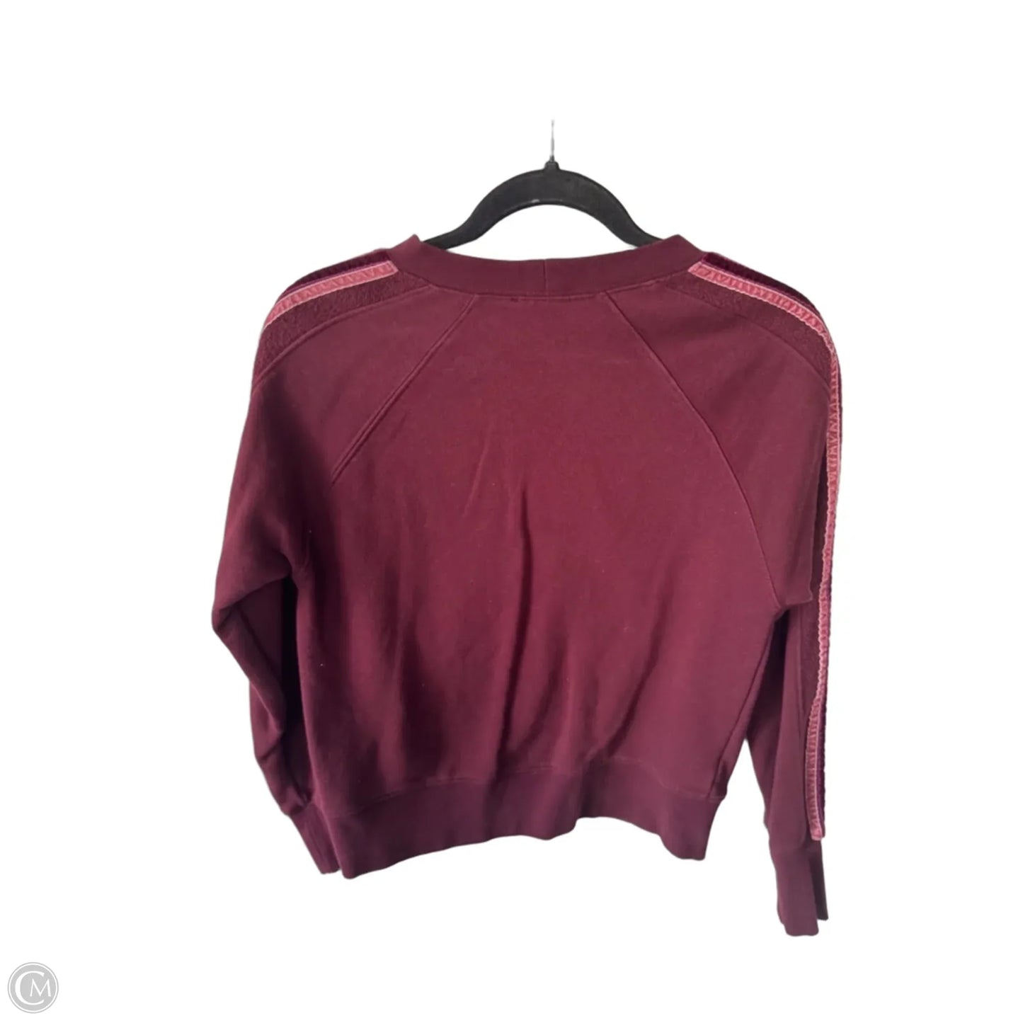 Sweatshirt Crewneck By Evereve In Maroon, Size: Xs