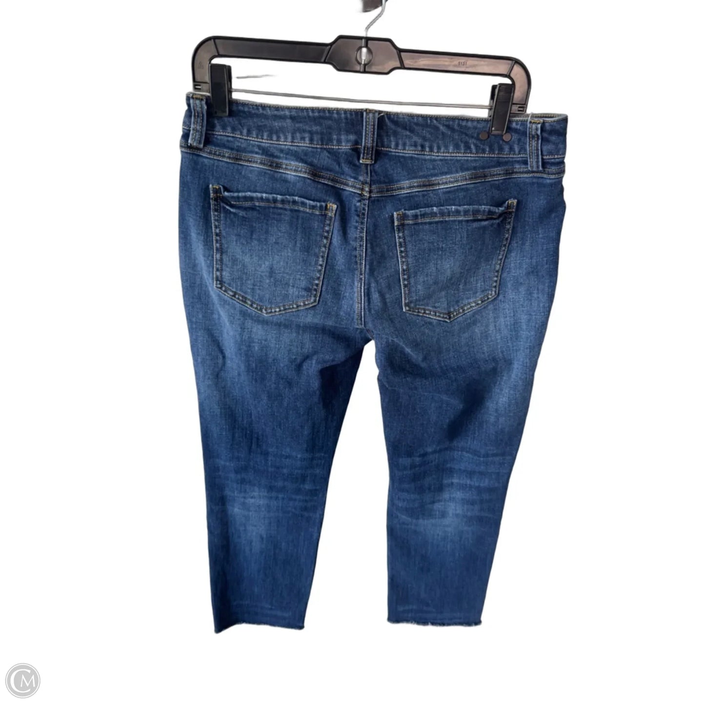 Jeans Boyfriend By Cabi In Blue Denim, Size: 6