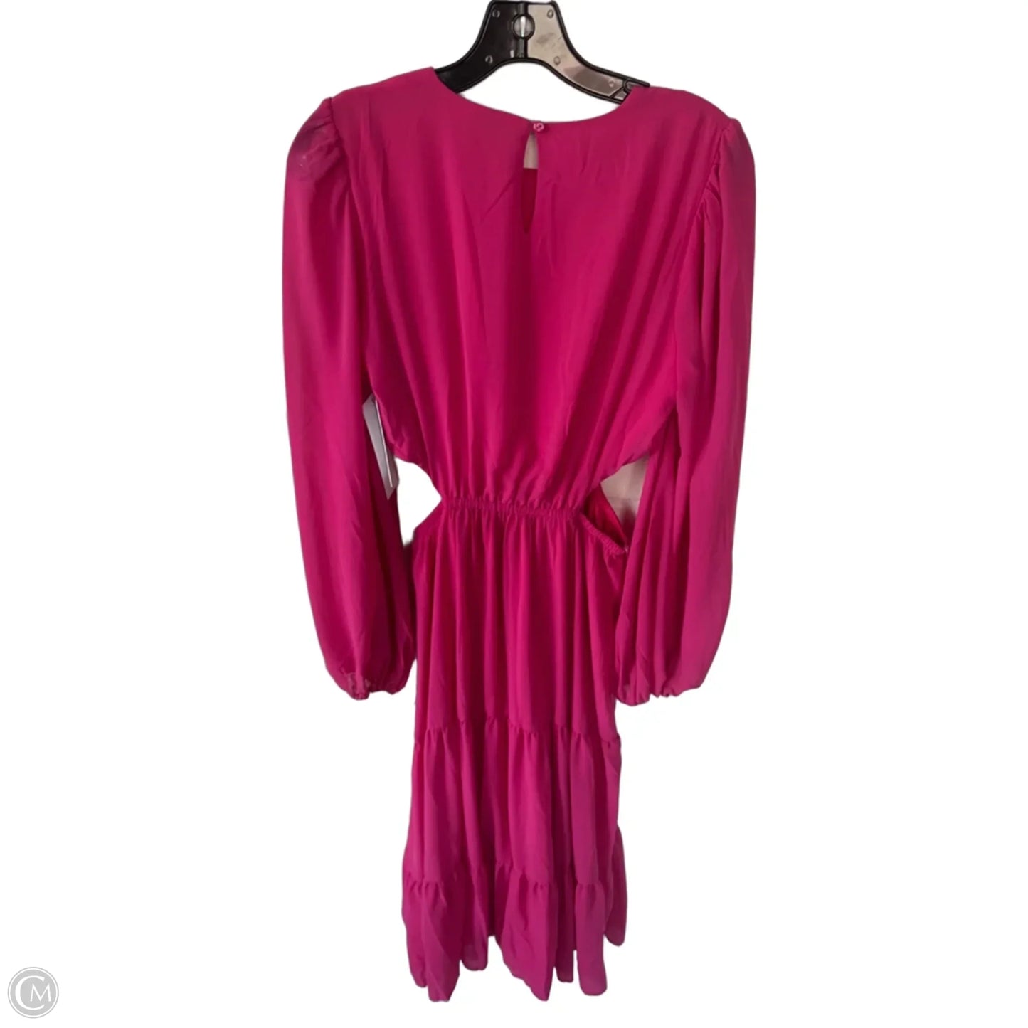Dress Party Midi By Aura In Pink, Size: L