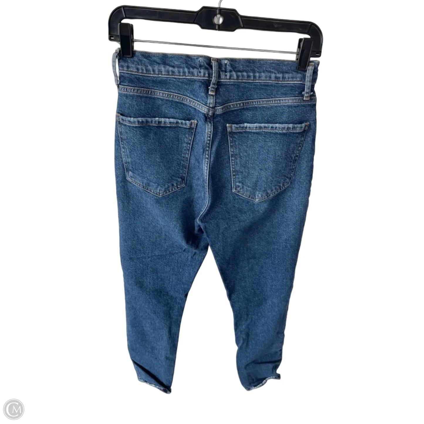 Jeans Skinny By Agolde In Blue Denim, Size: 2