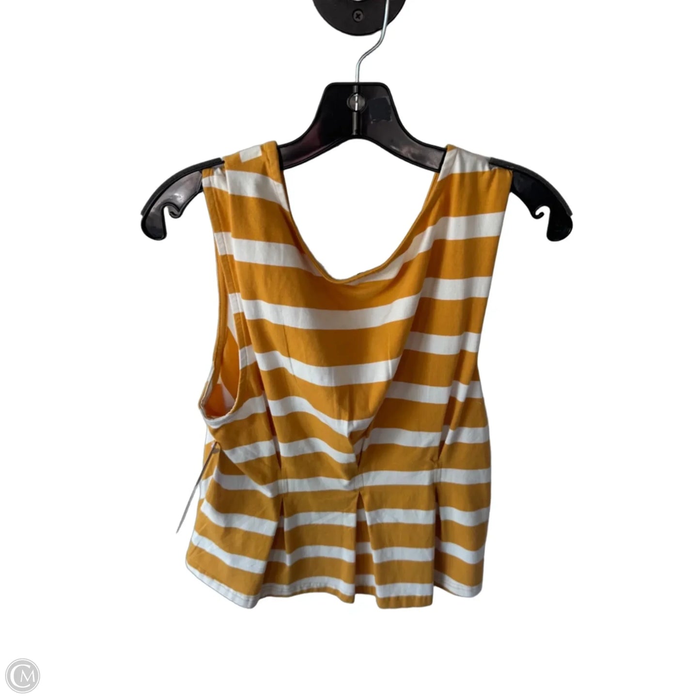 Top Sleeveless By Maeve In Yellow, Size: Xs