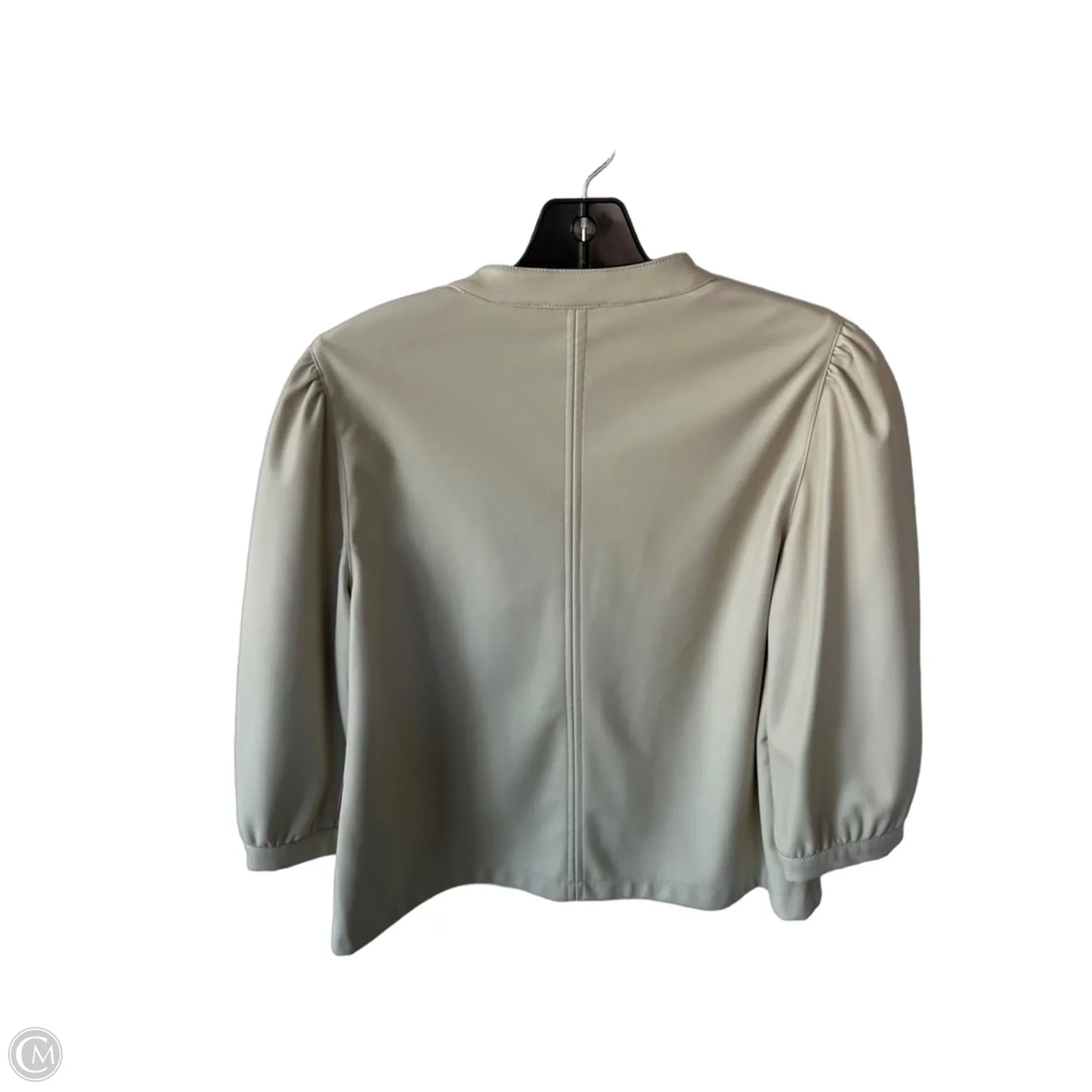 Top 3/4 Sleeve By Evereve In Cream, Size: M