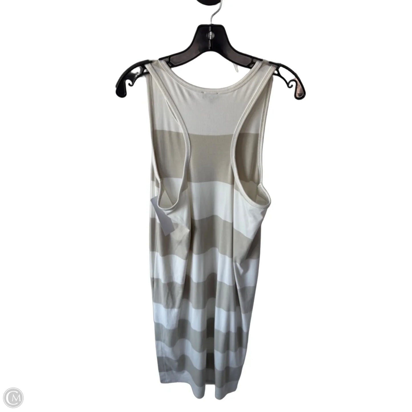 Dress Casual Maxi By Splendid In Cream & Green, Size: L