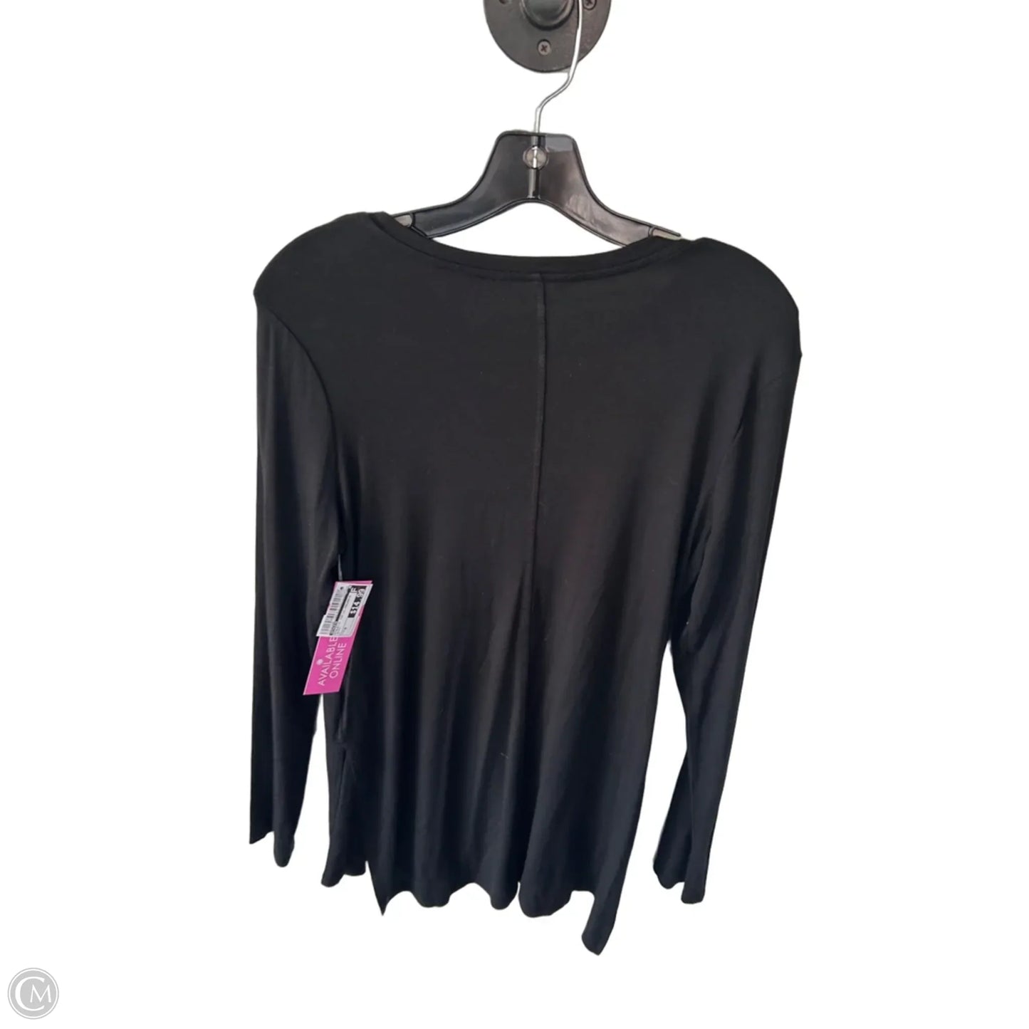 Athletic Top Long Sleeve Crewneck By Athleta In Black, Size: M
