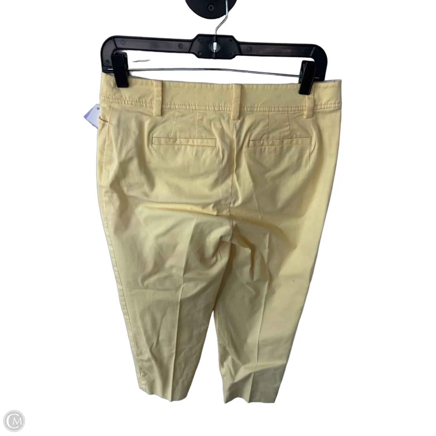 Pants Cropped By Talbots In Yellow, Size: 4p