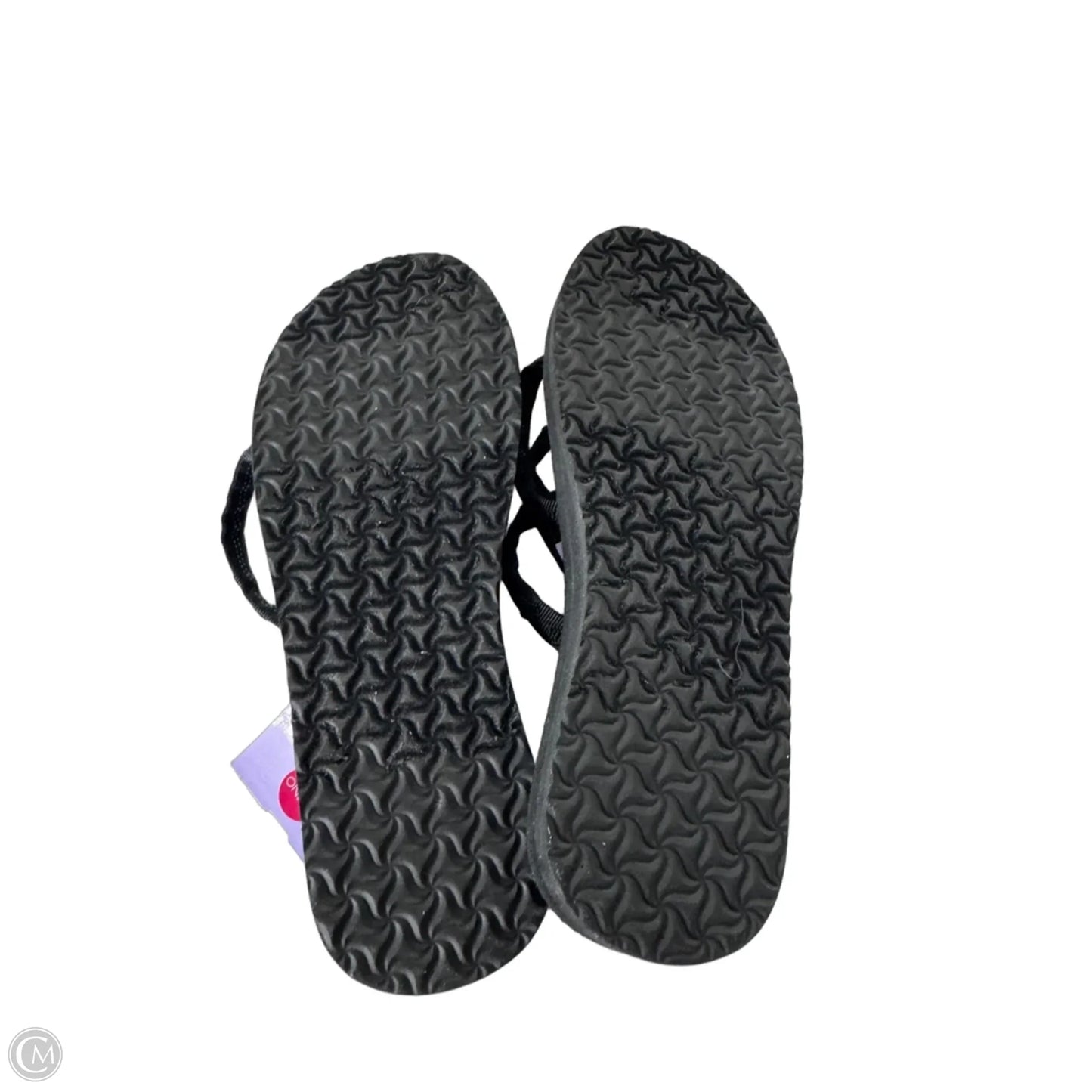 Sandals Flip Flops By Teva In Black, Size: 9