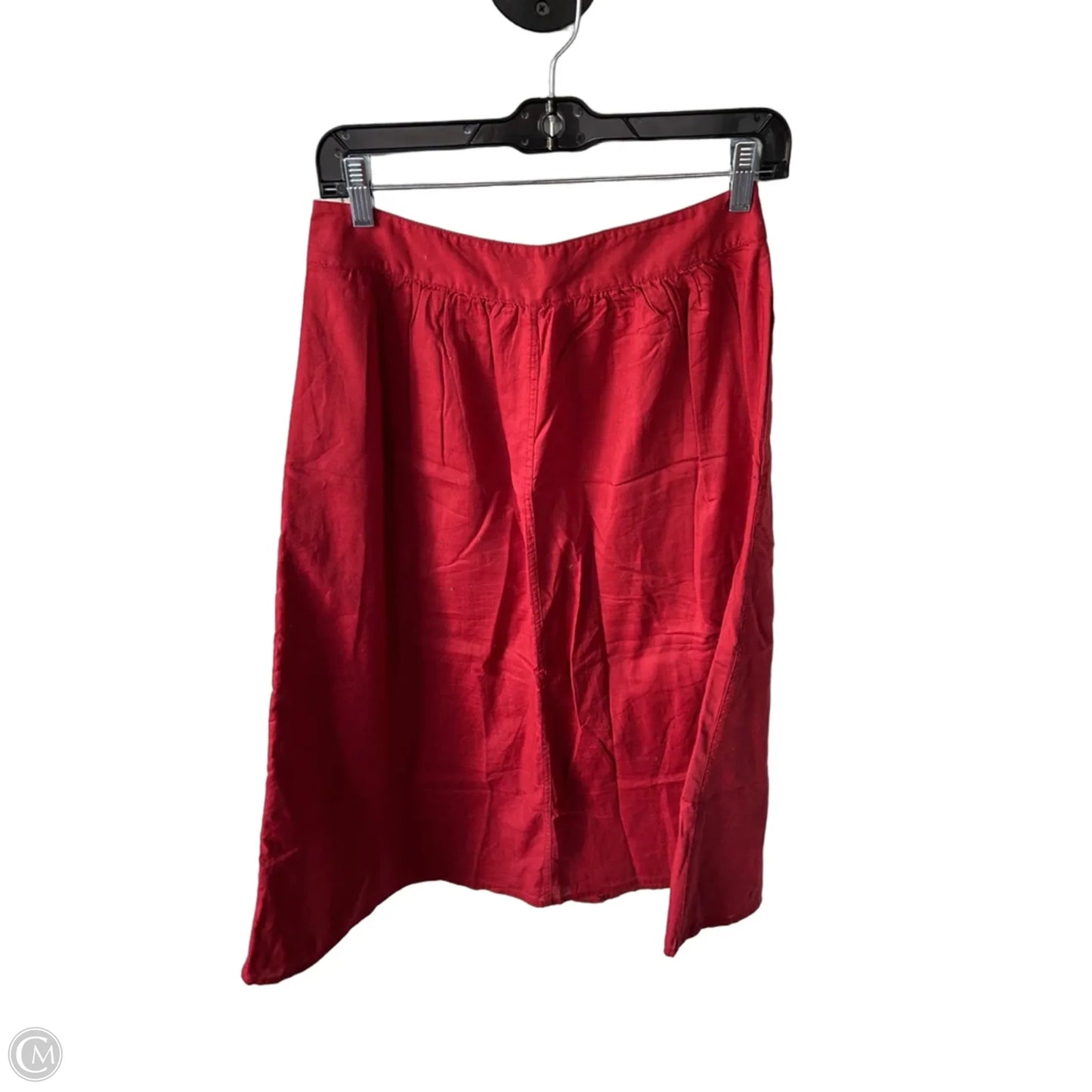 Skirt Midi By Madewell In Red, Size: 4