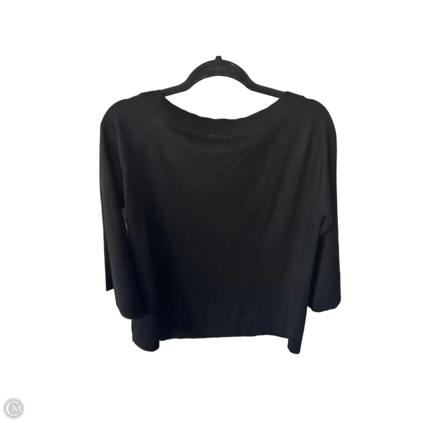 Sweater By Chicos In Black, Size: M
