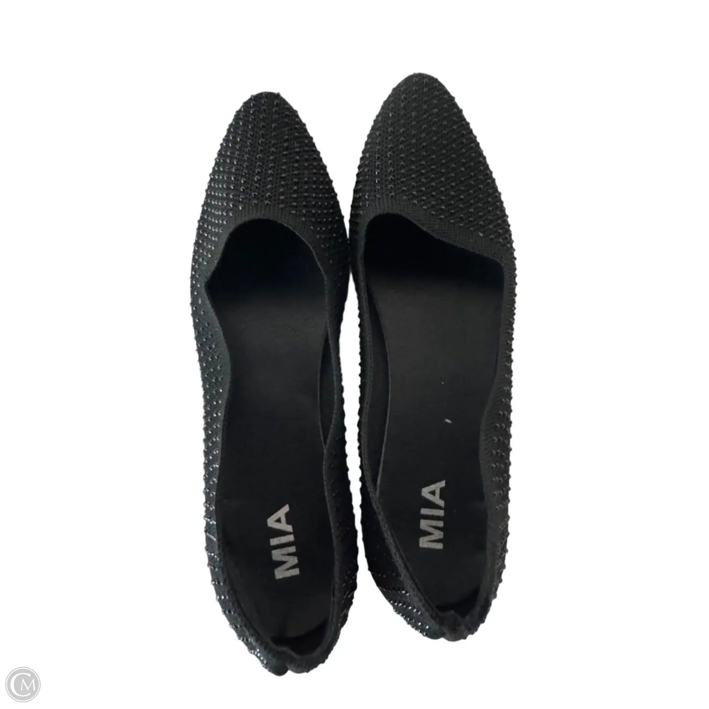 Shoes Flats By Mia In Black, Size: 9