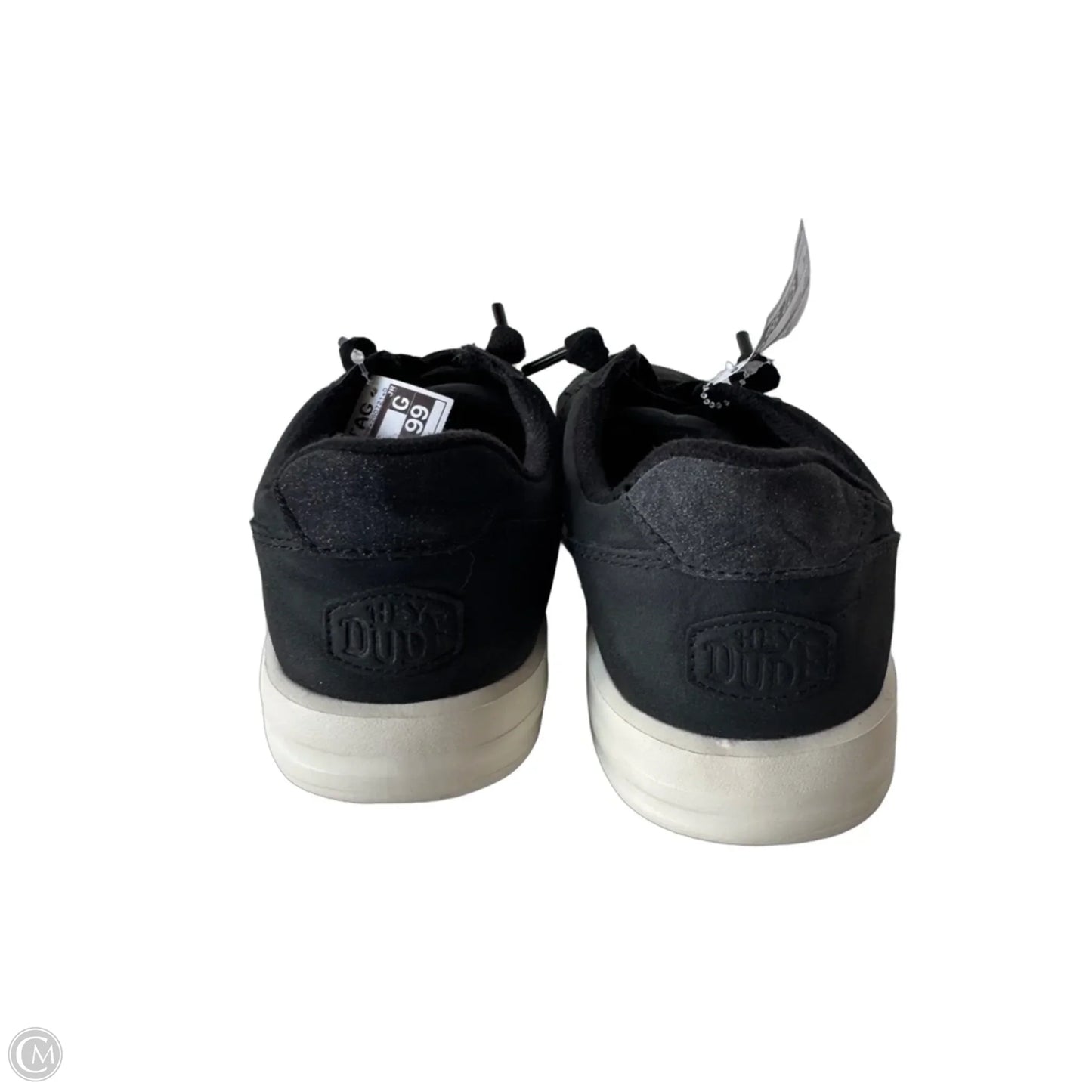 Shoes Sneakers By Hey Dude In Black, Size: 9