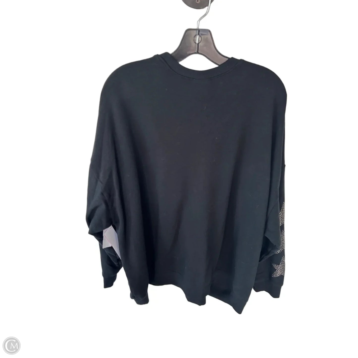 Sweatshirt Crewneck By Torrid In Black, Size: 3x