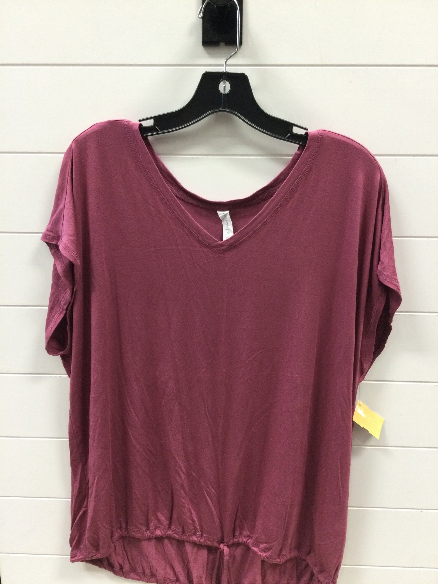 Athletic Top Ss By Ideology In Purple, Size:1X