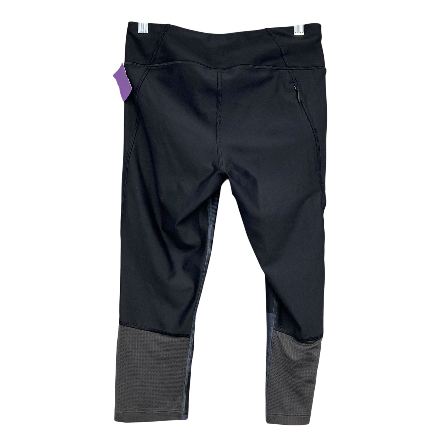 Athletic Leggings Capris By Under Armour In Black, Size:M