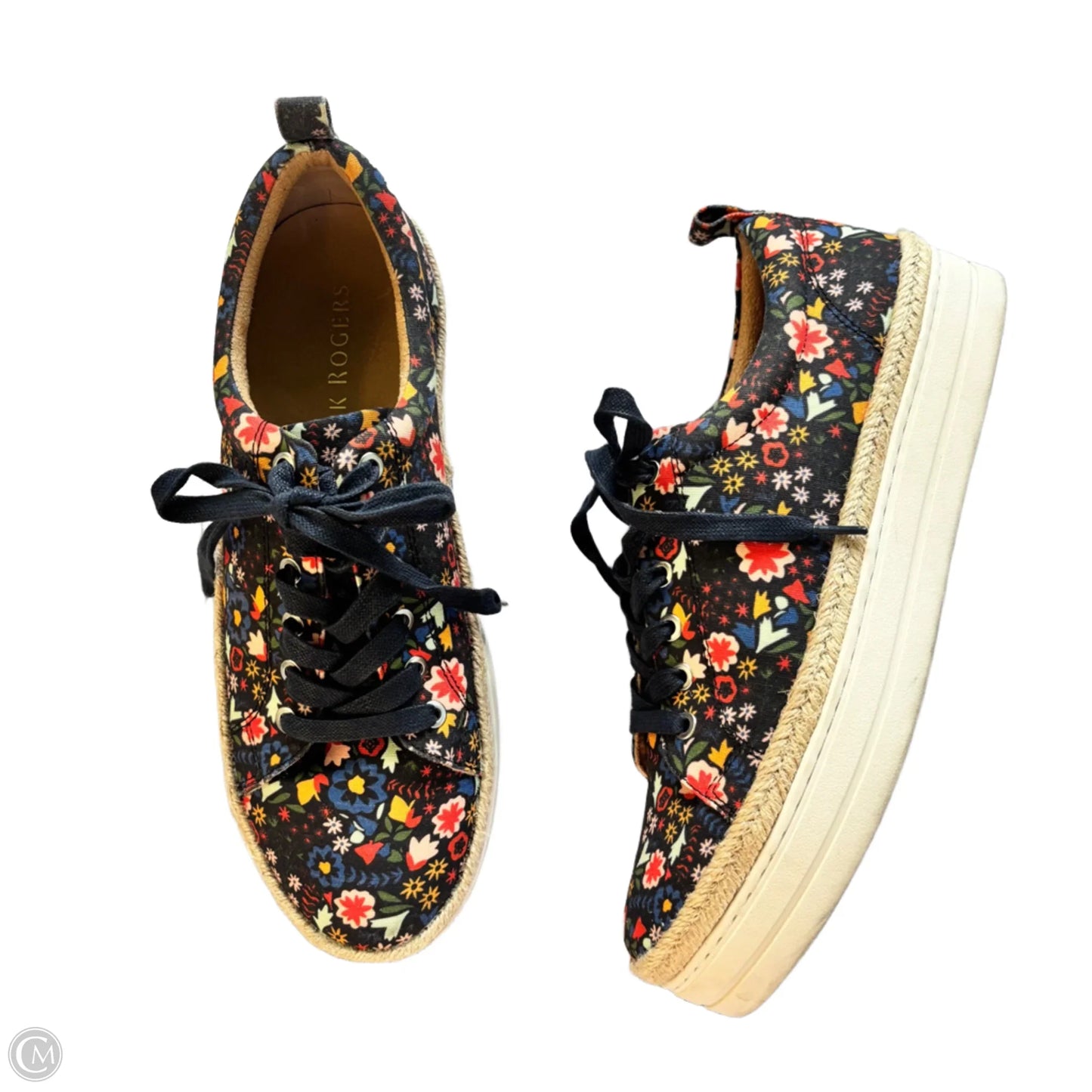 Shoes Sneakers By Jack Rogers In Floral Print, Size: 9
