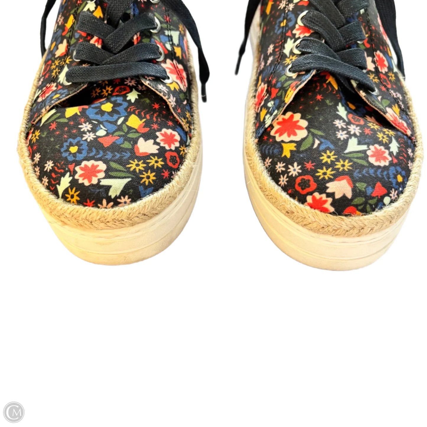 Shoes Sneakers By Jack Rogers In Floral Print, Size: 9