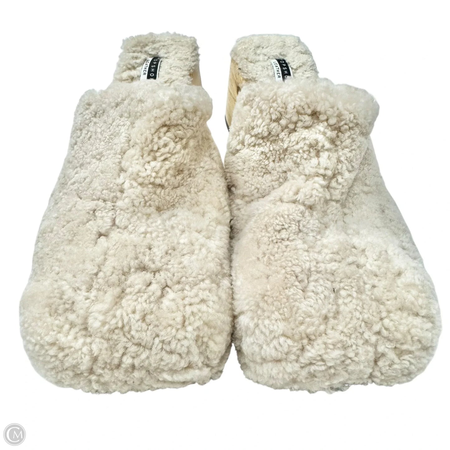 Shoes Heels Block By Top Shop In Cream, Size: 10.5