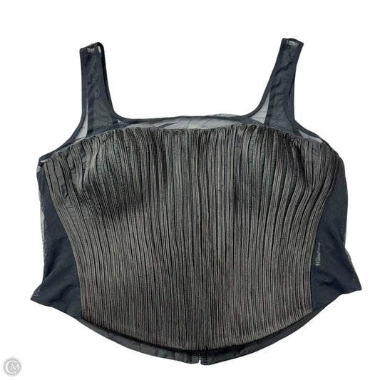 Top Sleeveless By Anthropologie In Black, Size: L