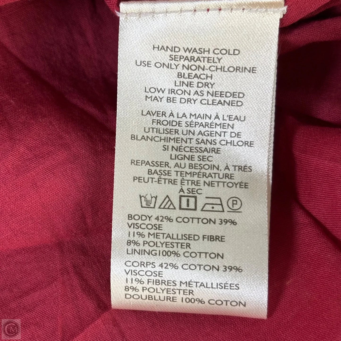 Dress Party Short By Anthropologie In Red, Size: S