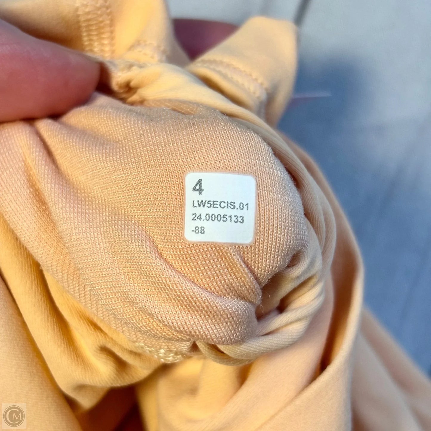 Athletic Pants By Lululemon In Orange, Size: 4