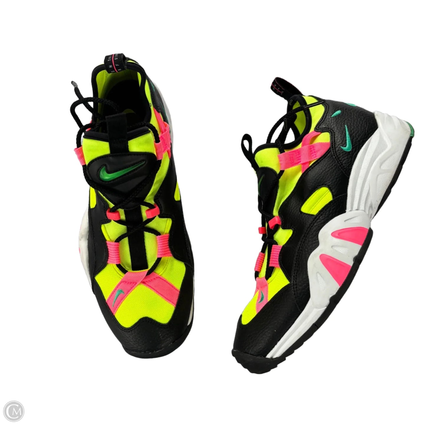 Shoes Athletic By Nike In Black & Yellow, Size: 9.5