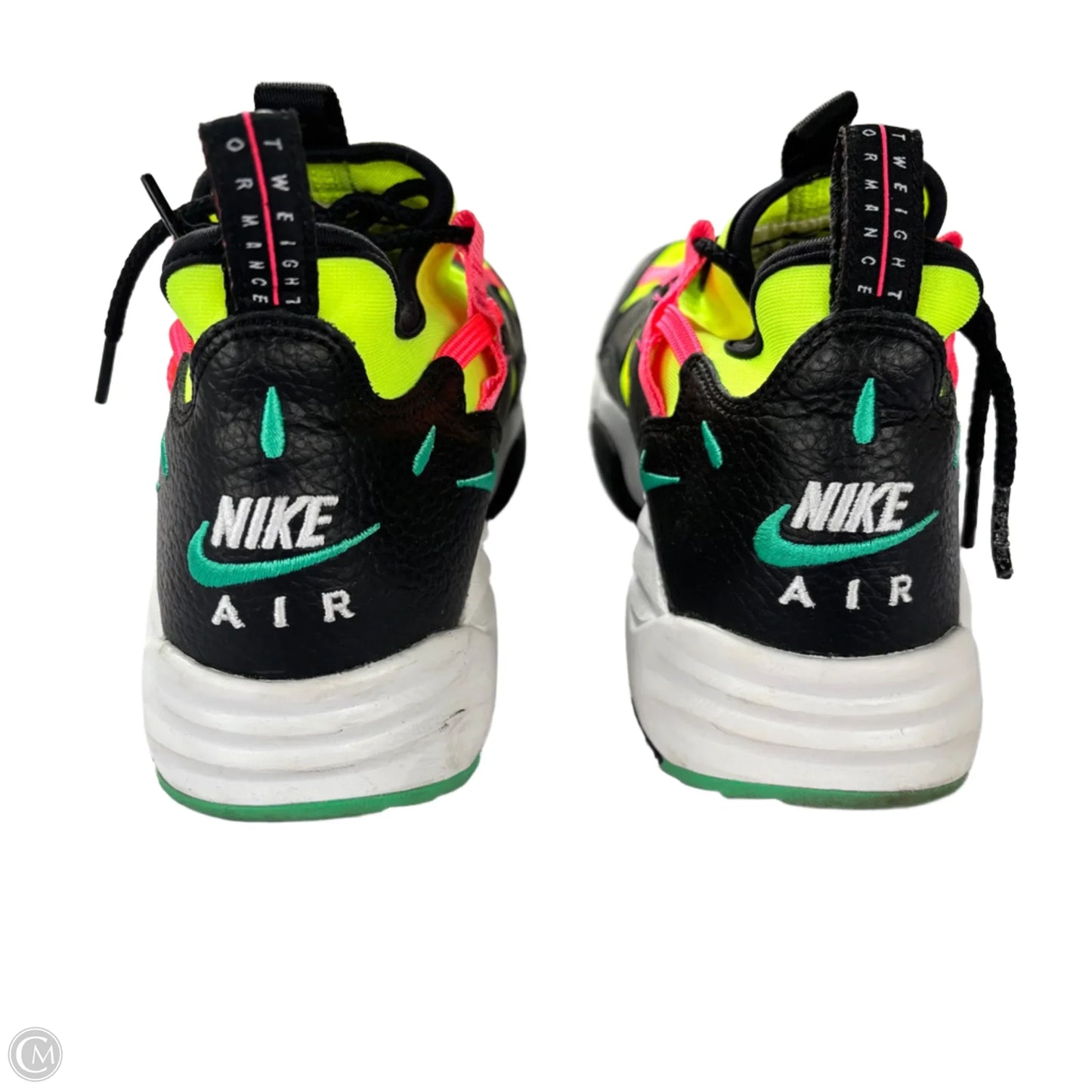 Shoes Athletic By Nike In Black & Yellow, Size: 9.5