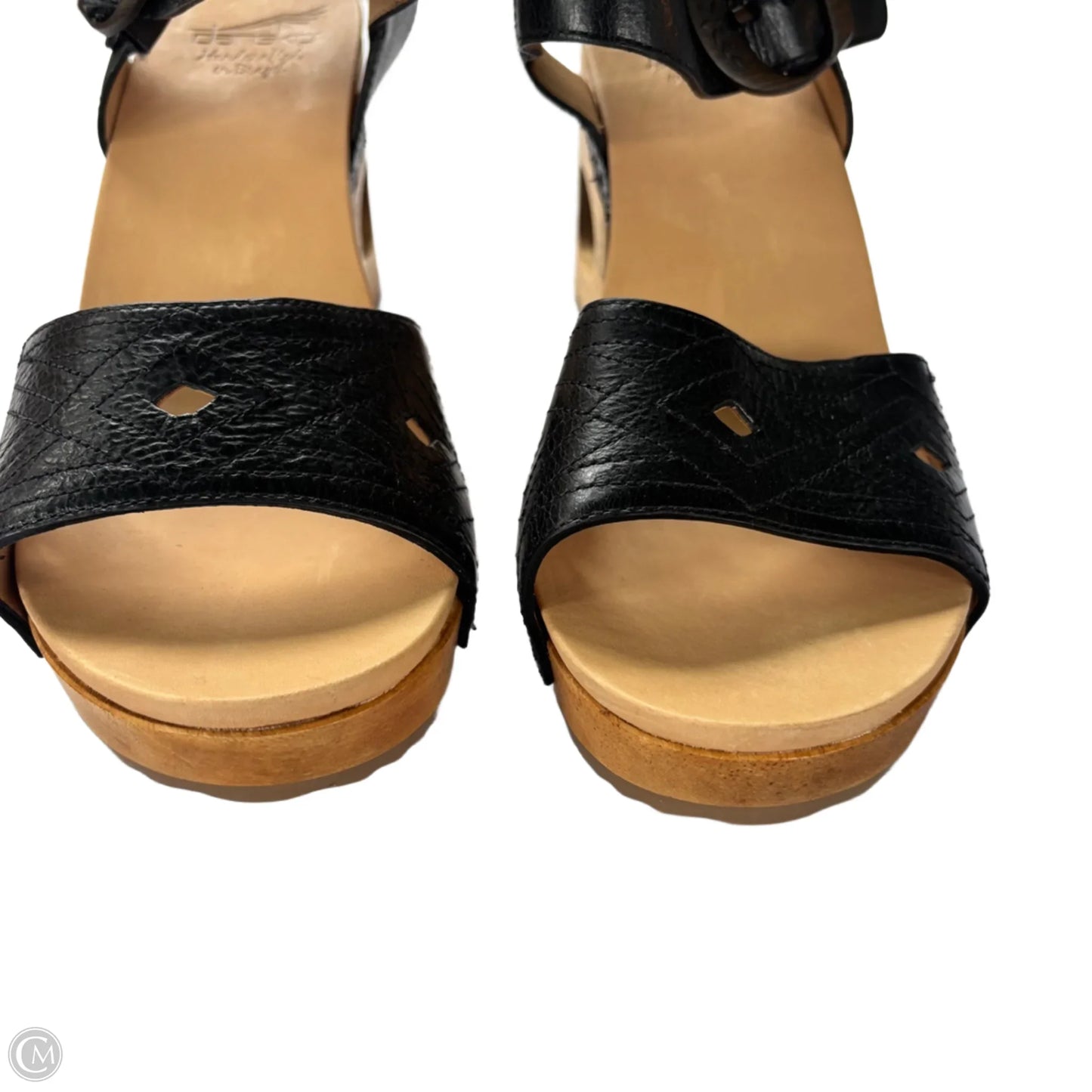 Shoes Heels Block By Dansko In Black & Brown, Size: 11.5