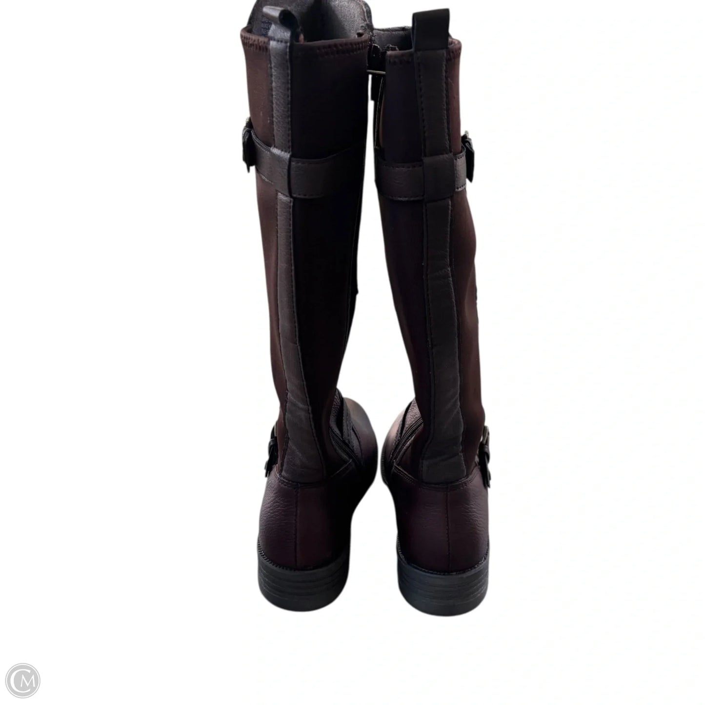 Boots Knee Flats By Earth Origins In Brown, Size: 10