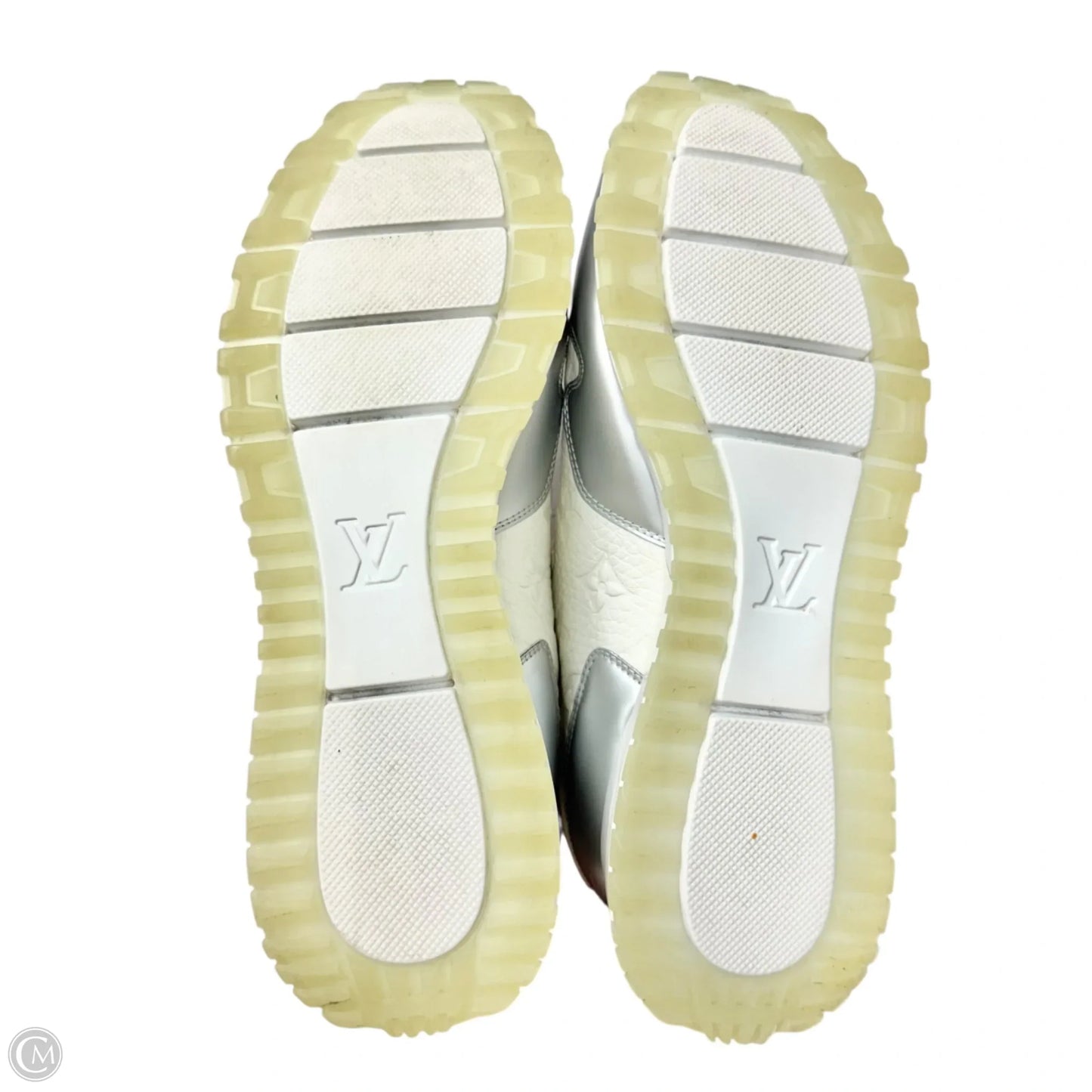 Shoes Luxury Designer By Louis Vuitton In White, Size: 9