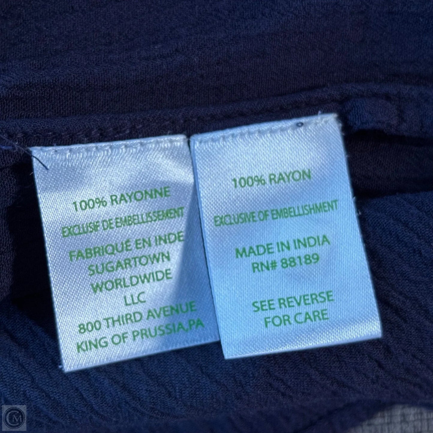 Top Long Sleeve Designer By Lilly Pulitzer In Blue, Size: Xs