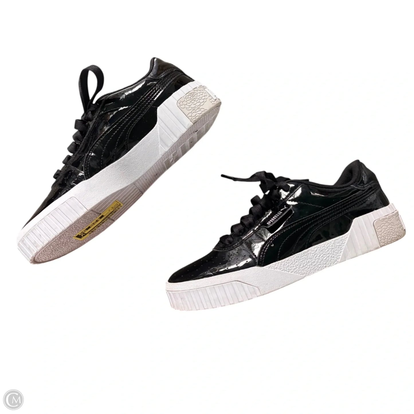 Shoes Sneakers By Puma In Black, Size: 6.5