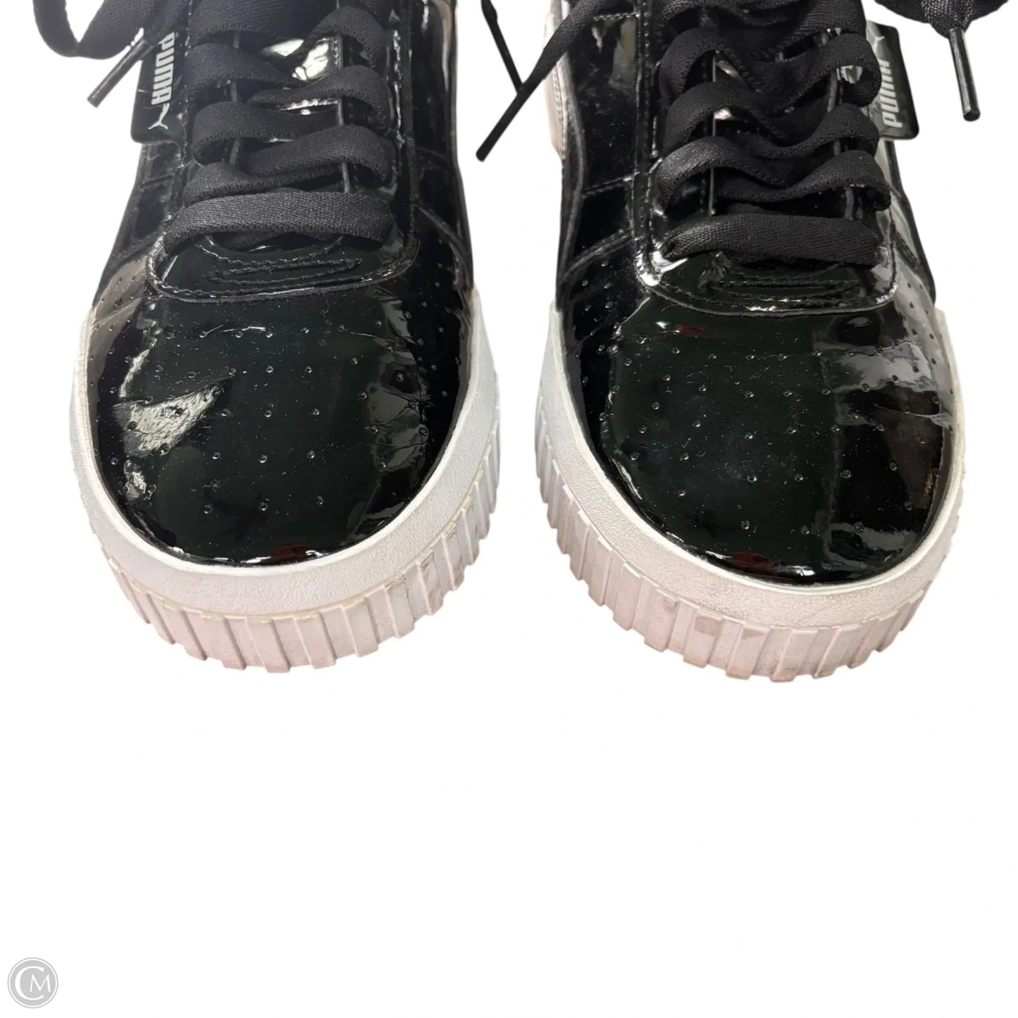 Shoes Sneakers By Puma In Black, Size: 6.5