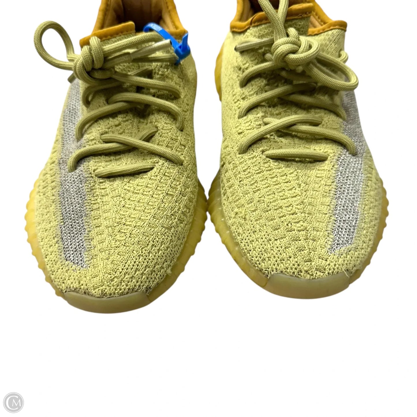 Shoes Luxury Designer By Yeezy In Yellow, Size: 6.5