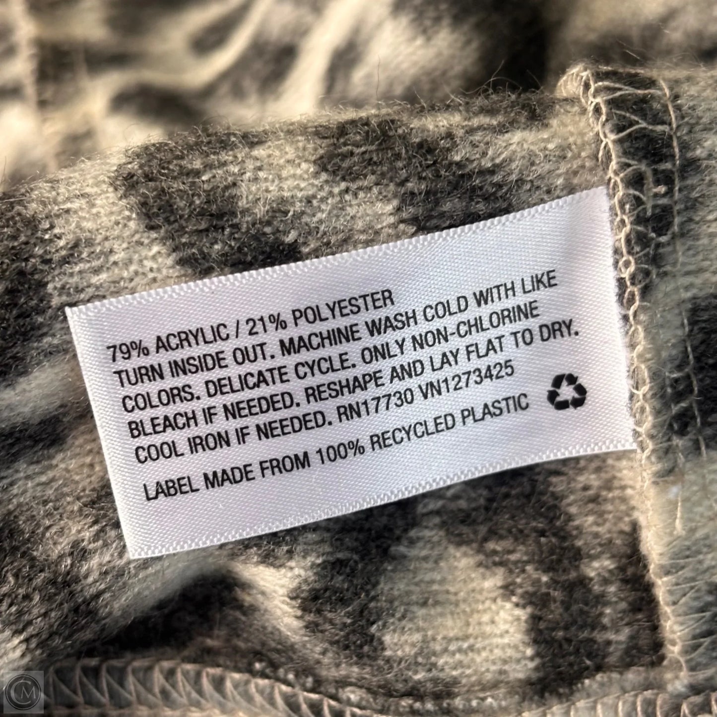 Coat Faux Fur & Sherpa By A New Day In Grey, Size: M