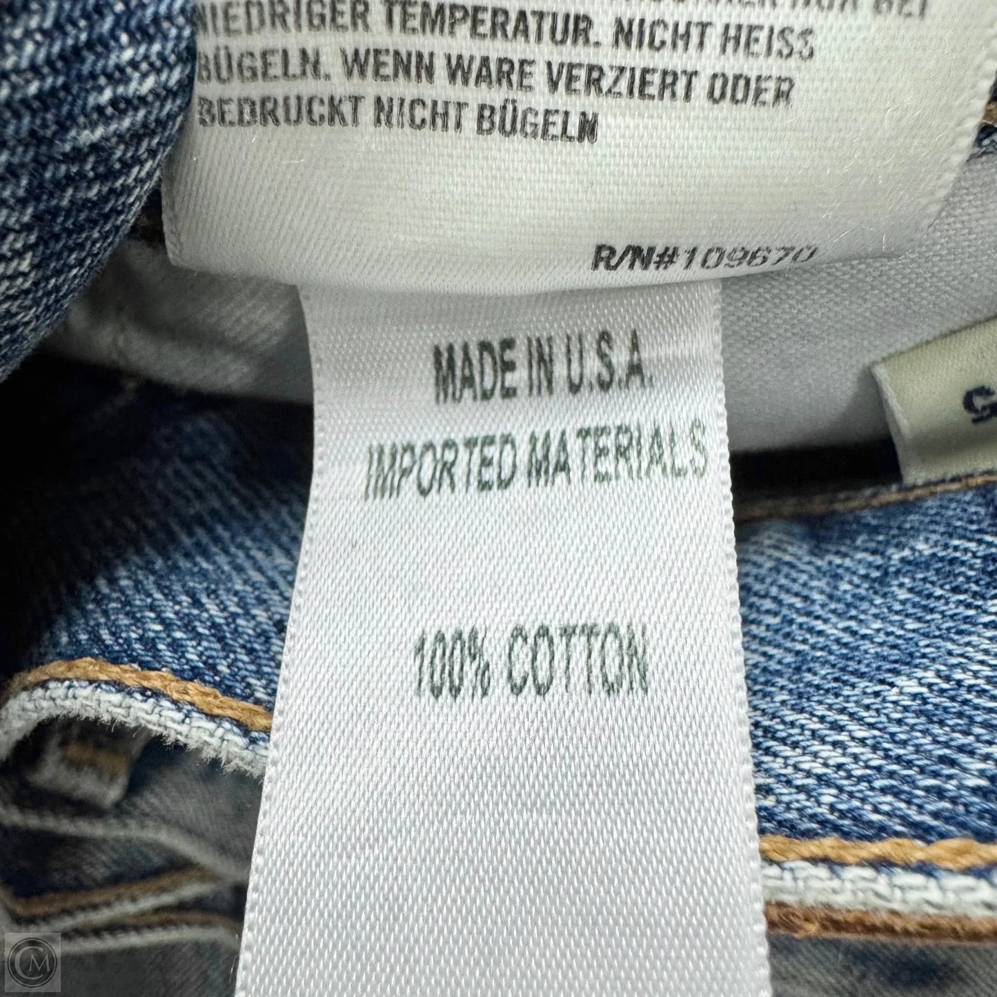 Jeans Skinny By Citizens Of Humanity In Blue, Size: 2