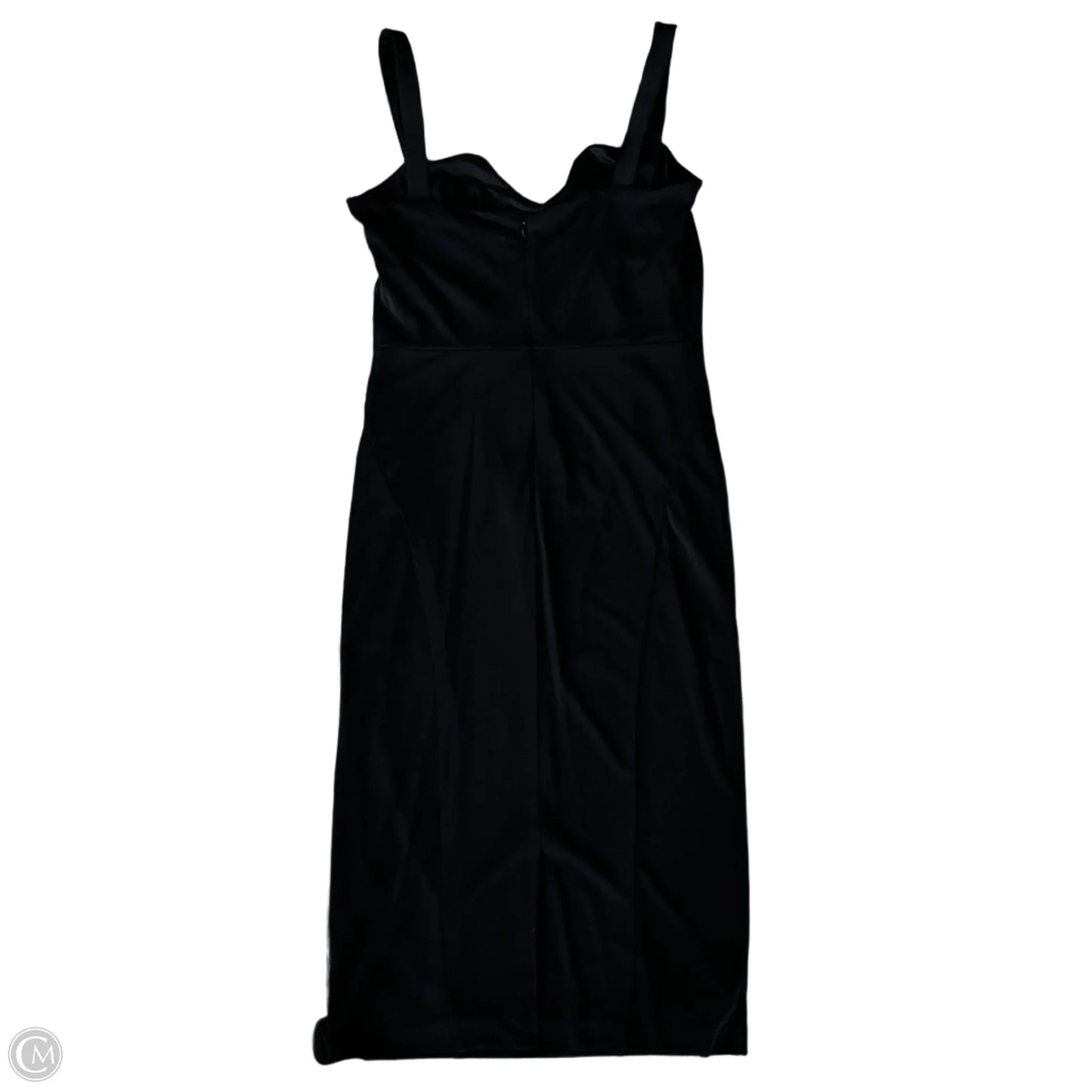 Dress Party Midi By Donna Karan In Black, Size: S