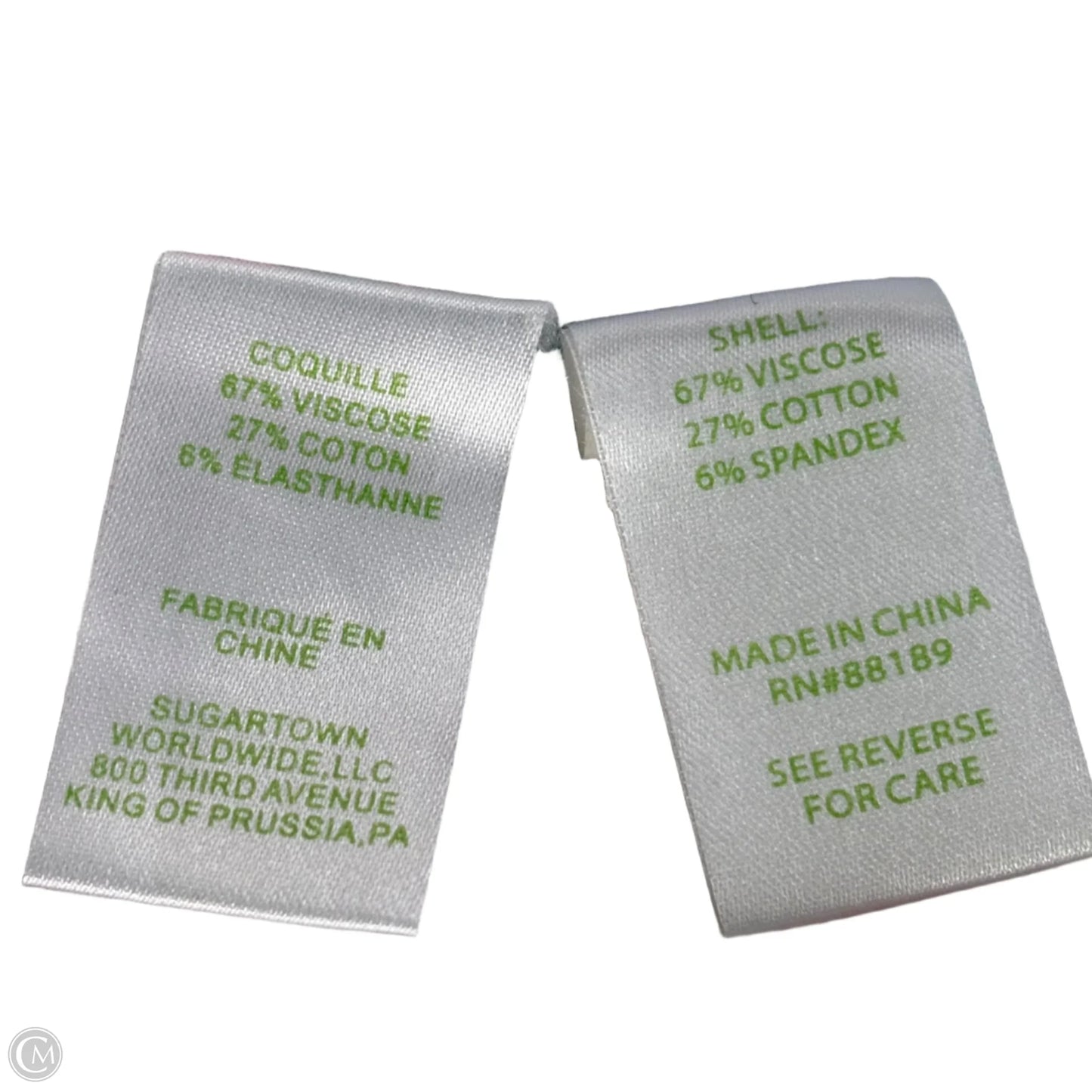 Top 3/4 Sleeve Designer By Lilly Pulitzer In Blue & Pink, Size: S