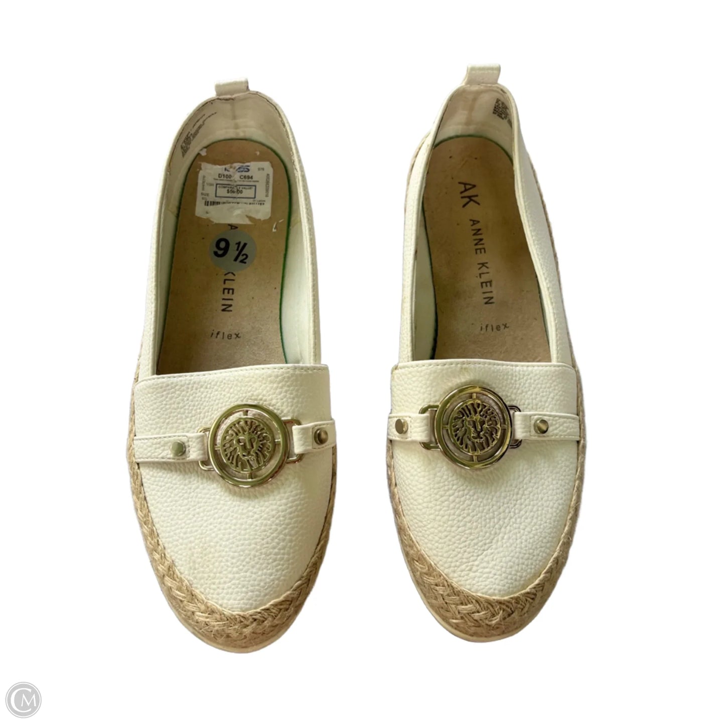 Shoes Flats By Anne Klein In White, Size: 9.5