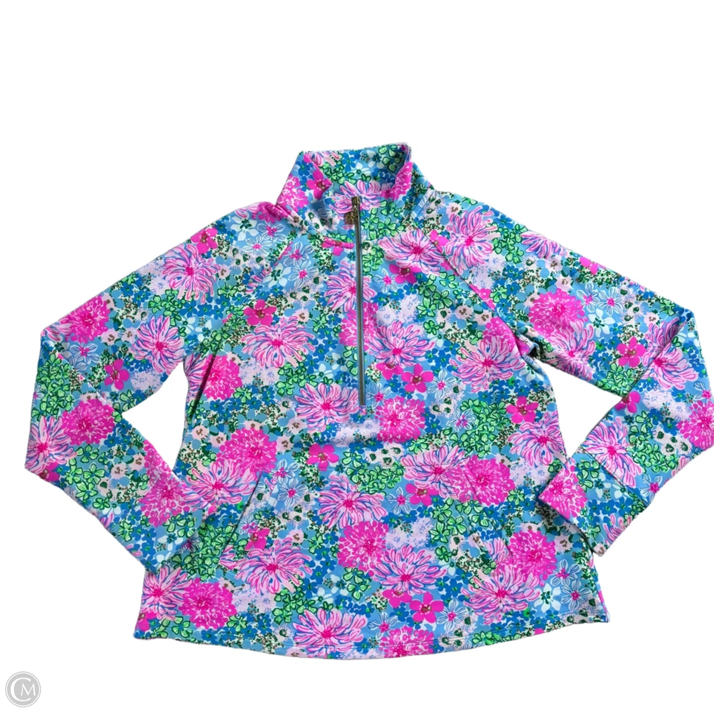 Sweatshirt Designer By Lilly Pulitzer In Floral Print, Size: S
