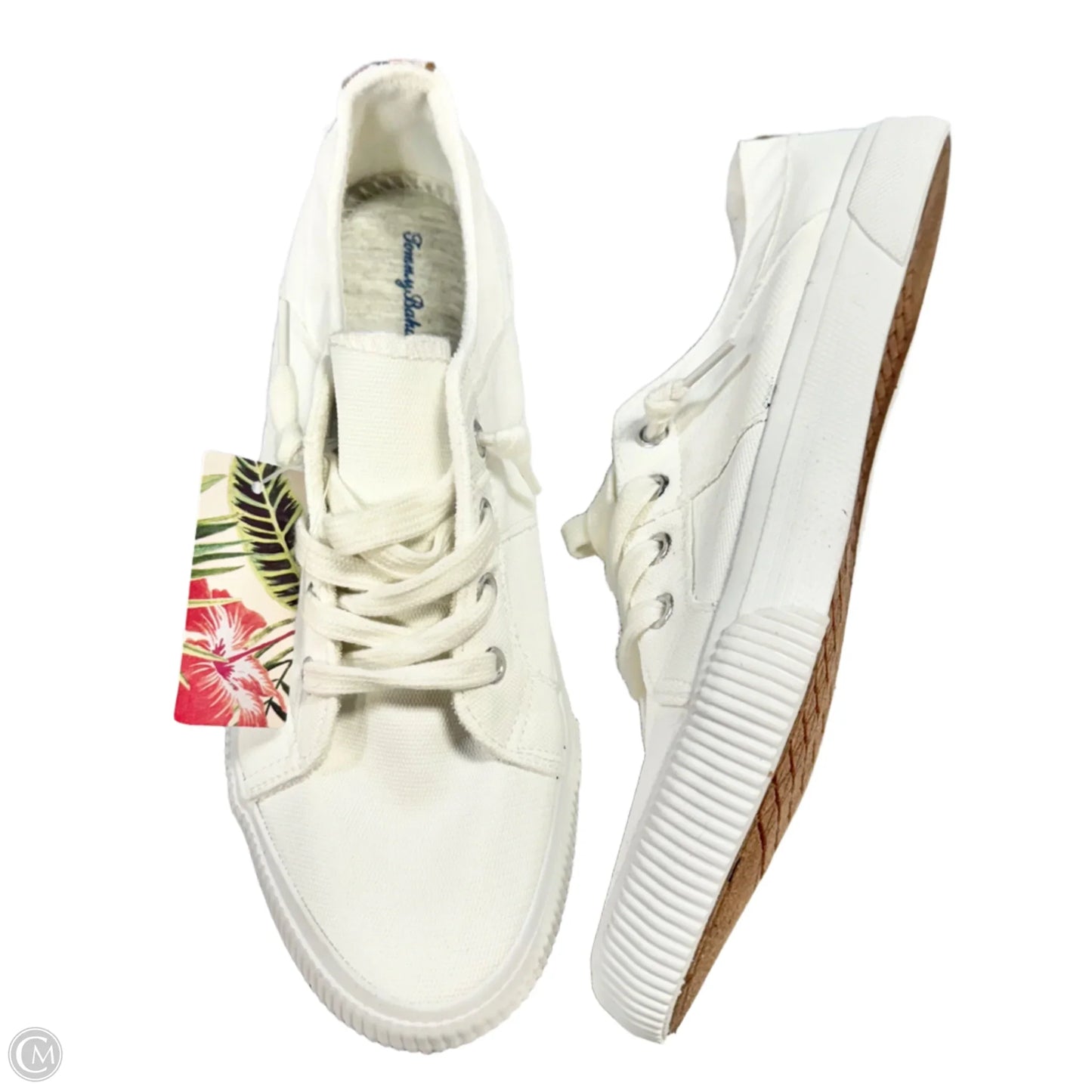 Shoes Sneakers By Tommy Bahama In White, Size: 9.5