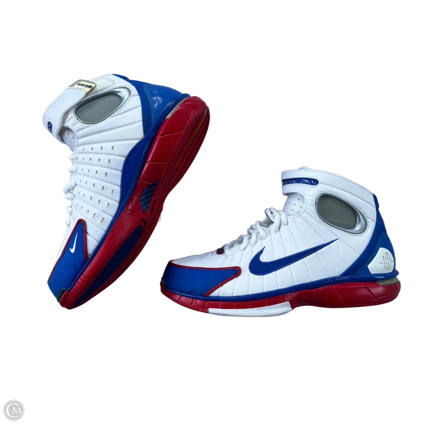 Shoes Sneakers By Nike In Blue & Red & White, Size: 11