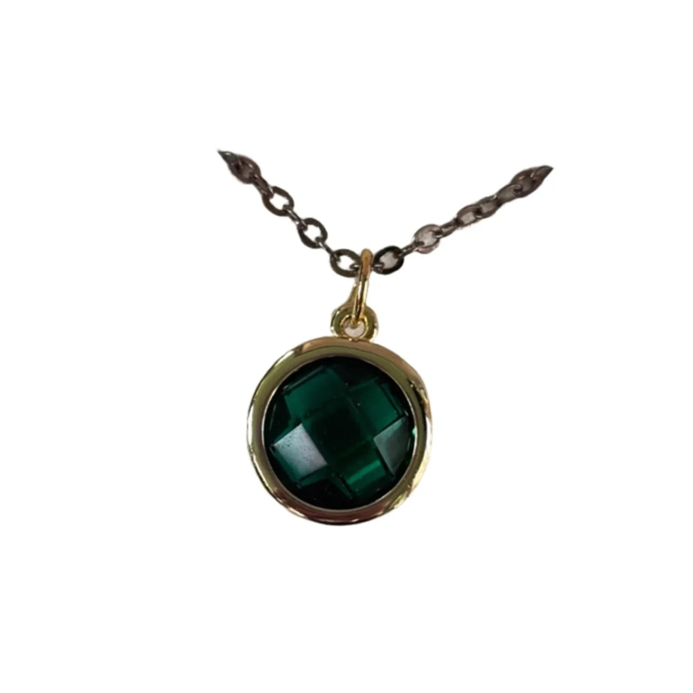 Necklace Sterling Emerald