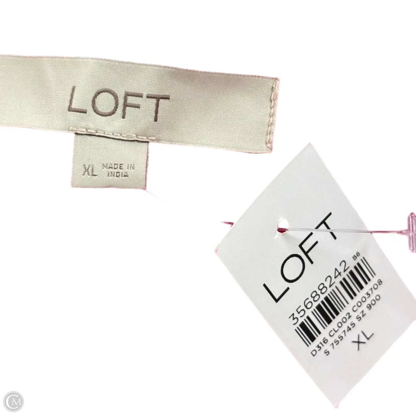 Dress Casual Short By Loft In Red, Size: Xl