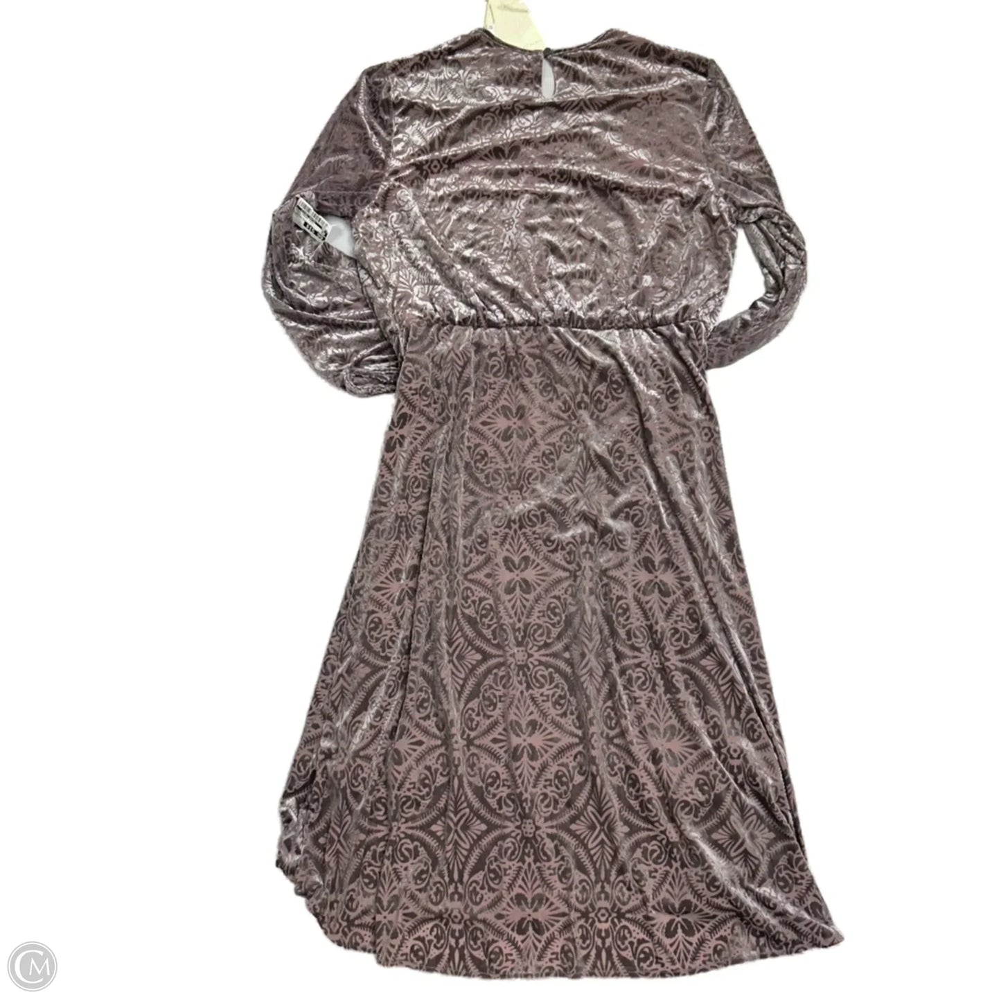 Dress Casual Midi By LaBellum Hillary Scott In Purple, Size: L