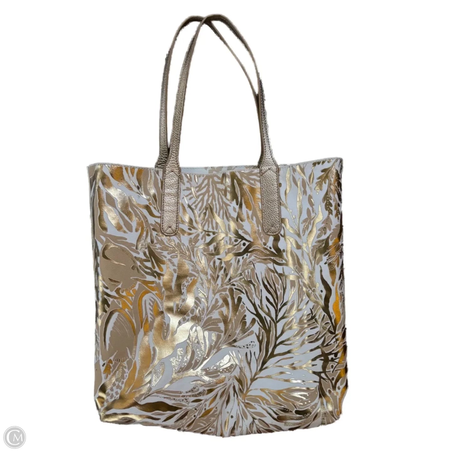Tote Designer By Lilly Pulitzer, Size: Large