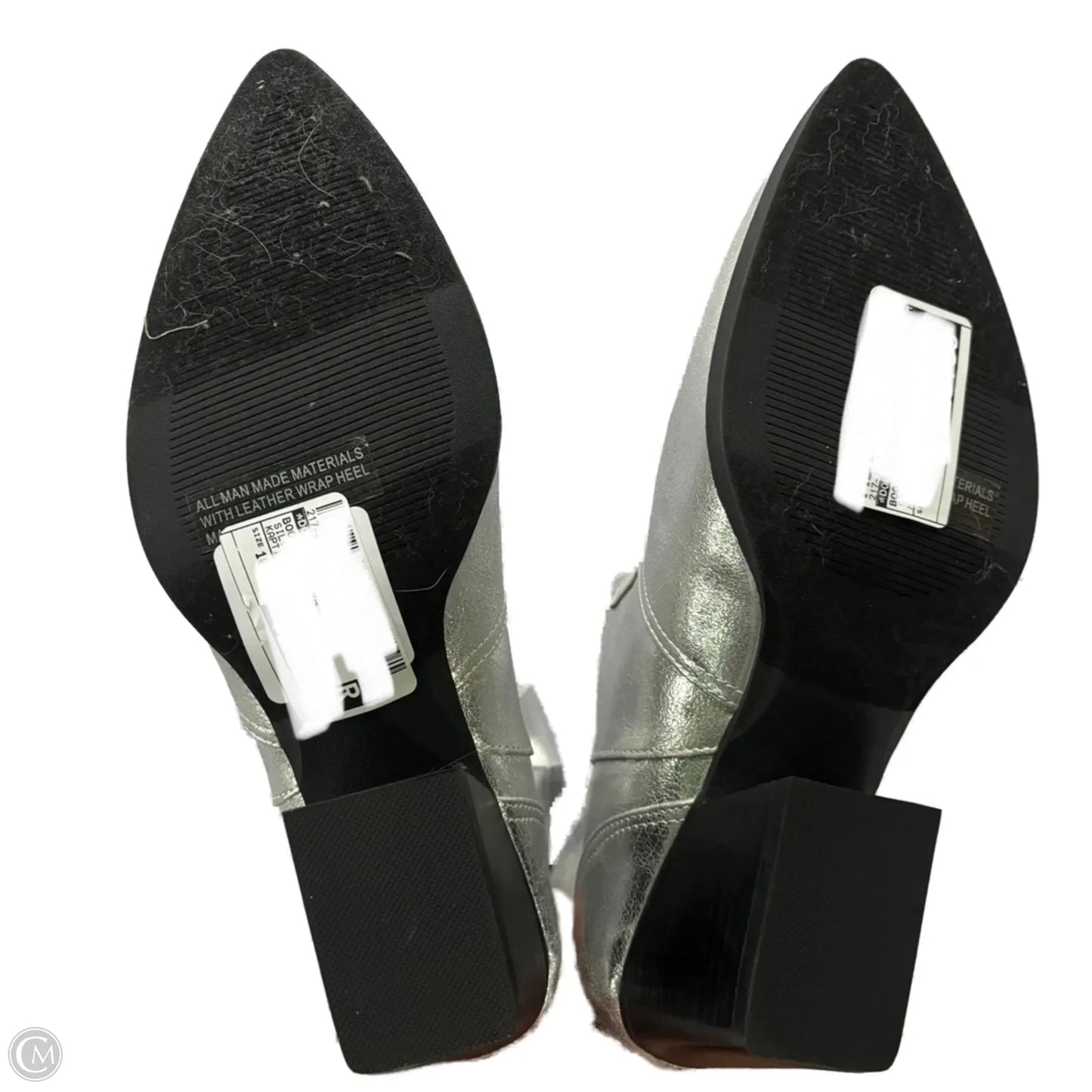 Boots Western By Dolce Vita In Silver, Size: 10