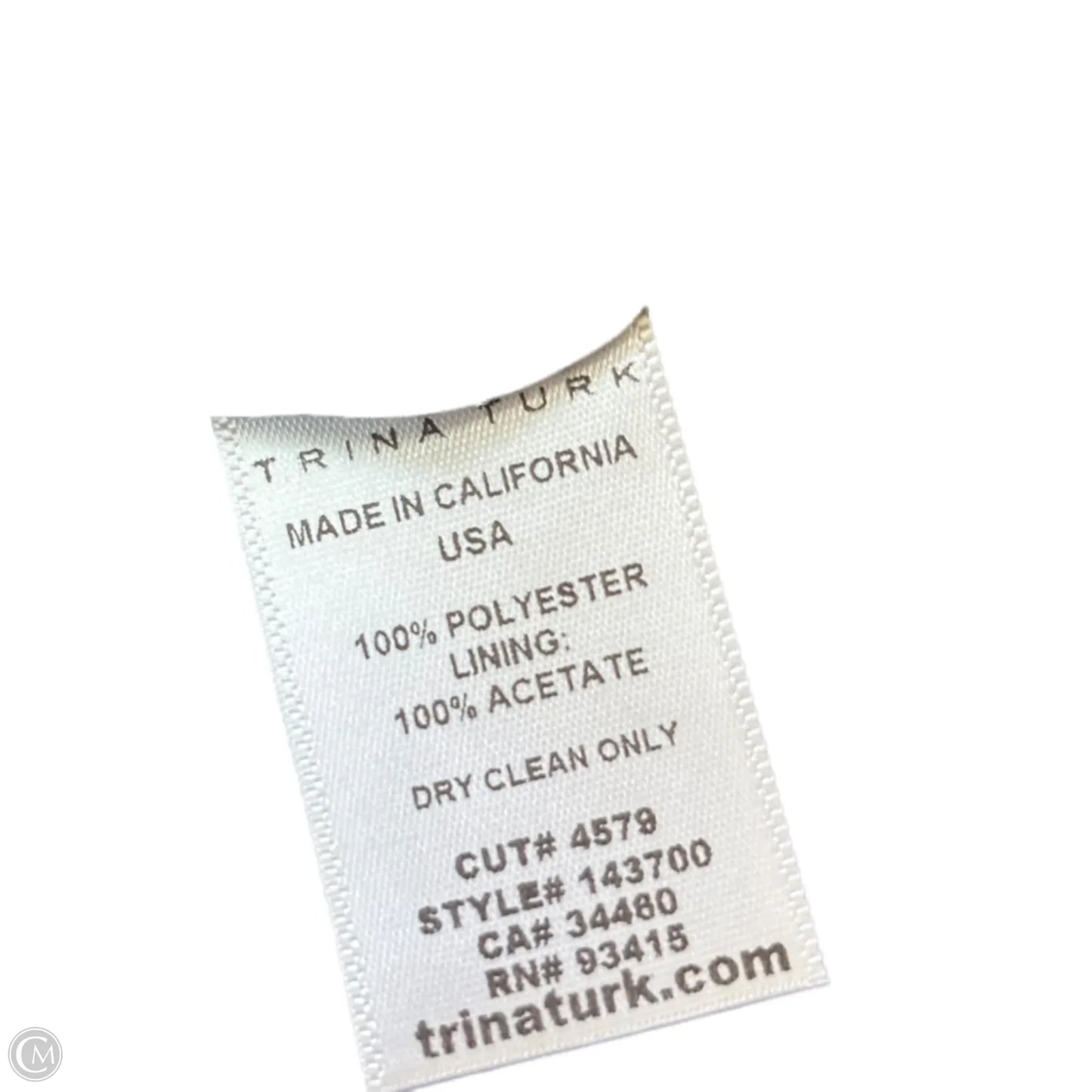 Top Sleeveless By Trina Turk In Multi-colored, Size: L