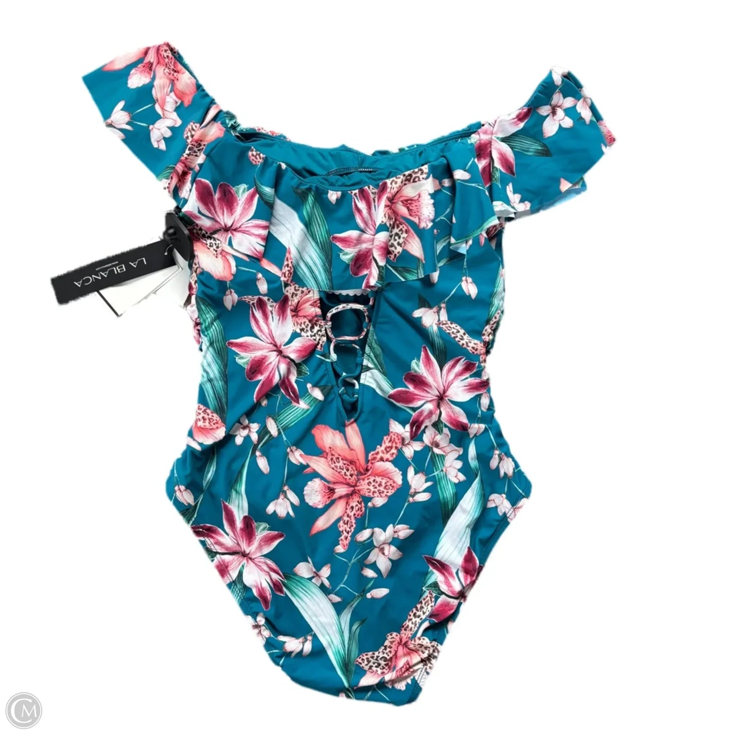 Swimsuit By La Blanca In Floral Print, Size: L