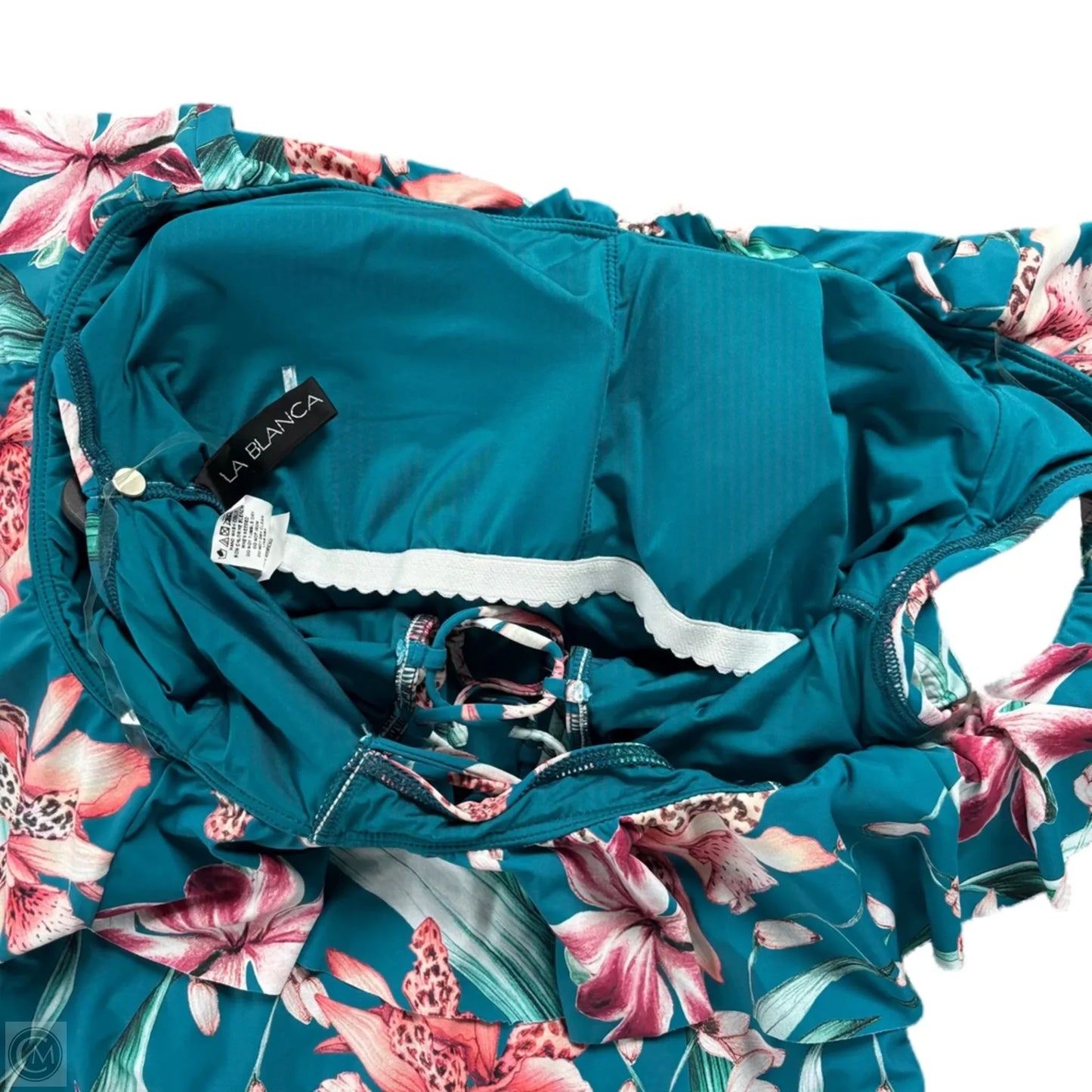 Swimsuit By La Blanca In Floral Print, Size: L