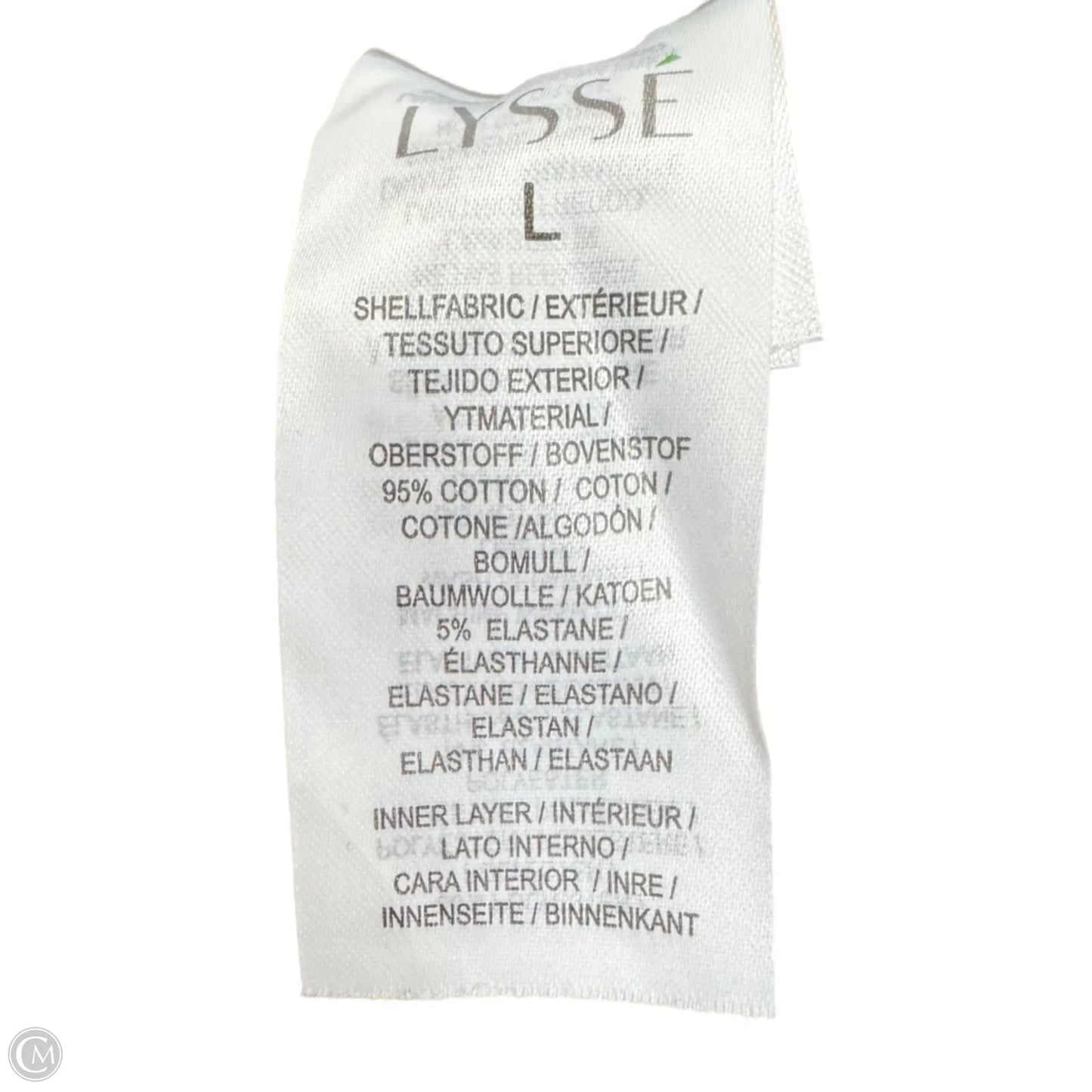 Pants Leggings By Lysse In Black, Size: L