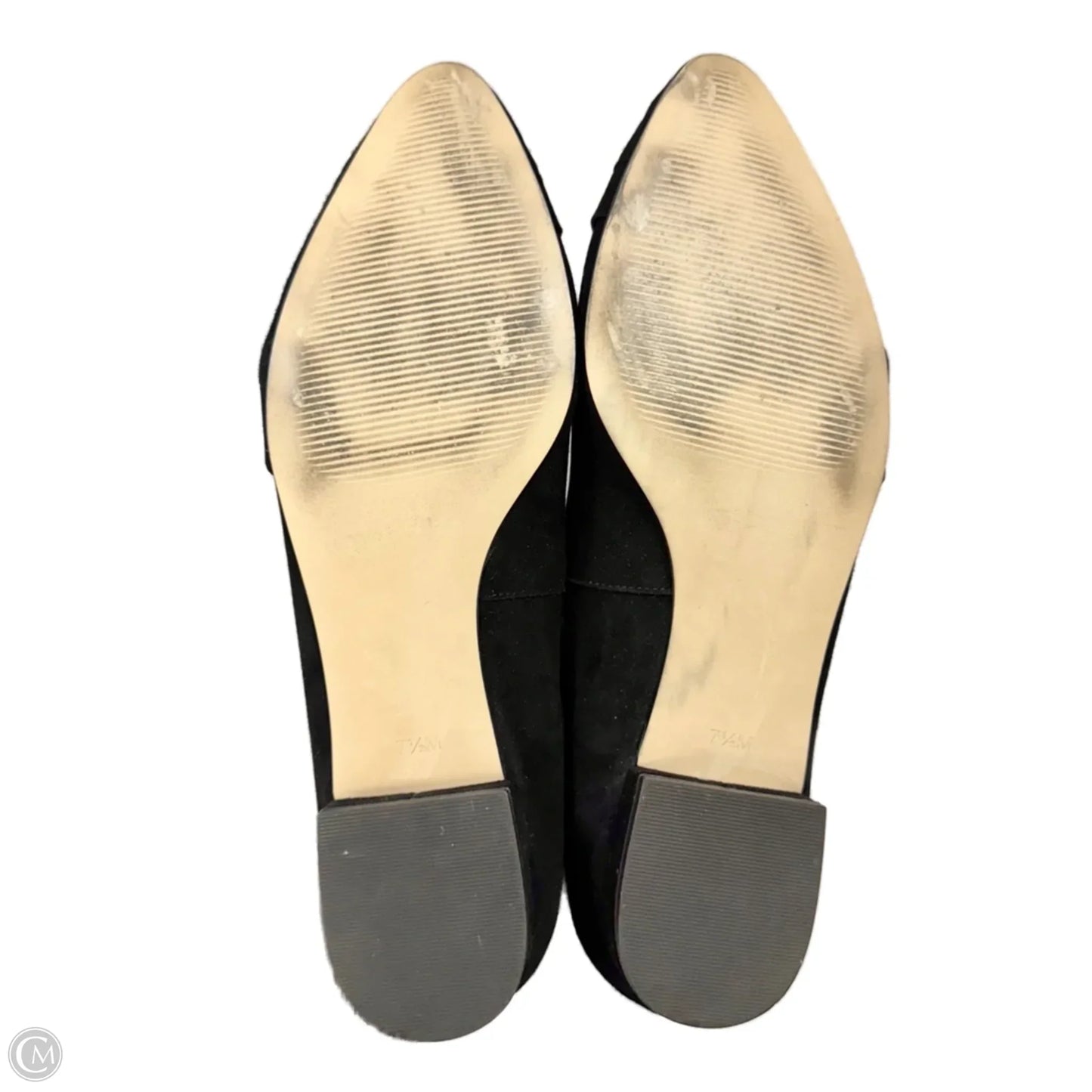 Shoes Flats By Talbots In Black, Size: 7.5